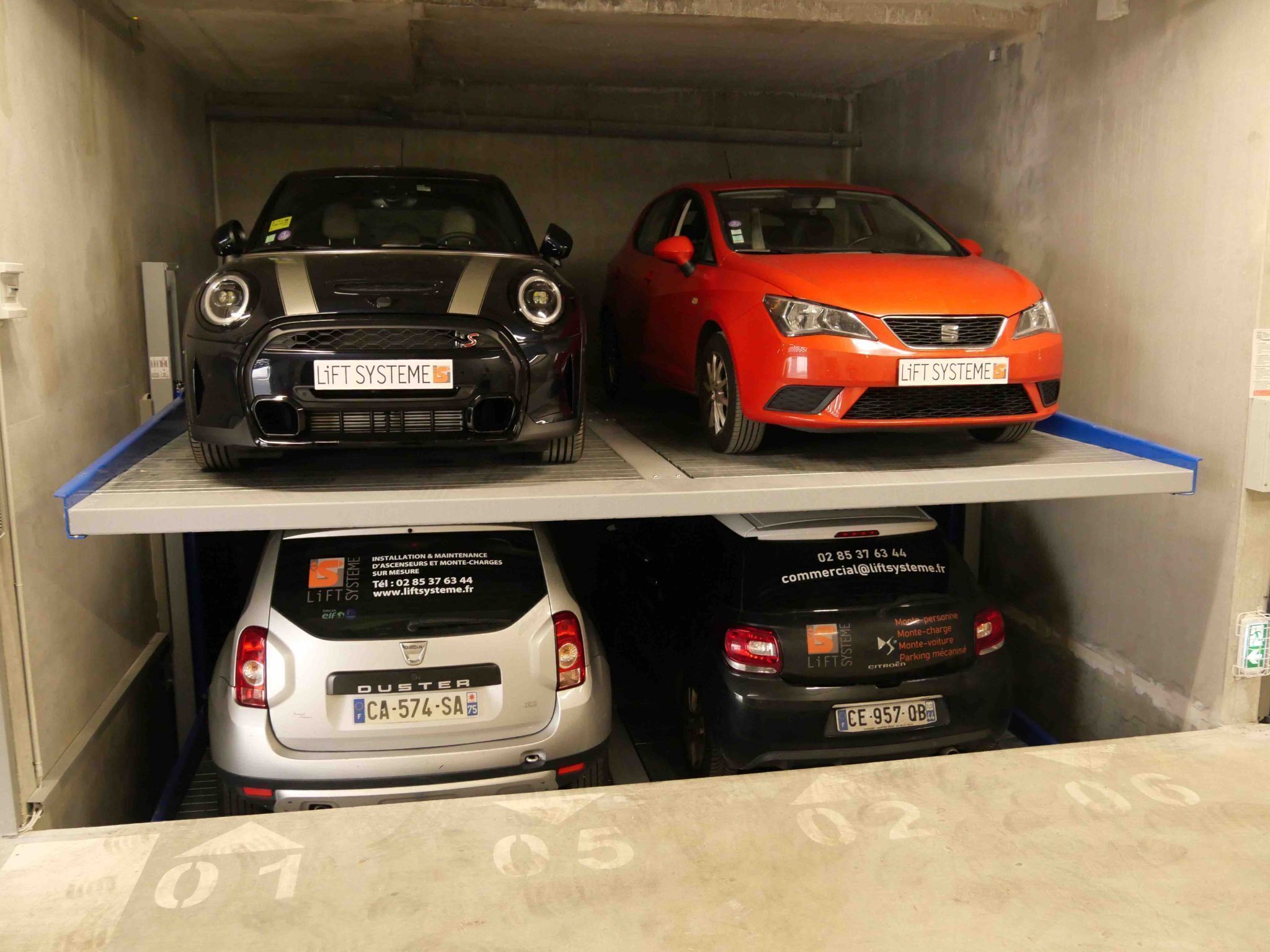 Optimisation de parking LIFT SYSTEME